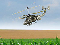 Simulus Funk-Ferngesteuerter Militär-Hubschrauber, 4-CH (refurbished); Faltbarer WiFi-Quadrocopter mit HD-Kameras, Ferngesteuerte Mini-Helikopter 