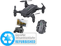 Simulus Faltbarer FPV-Mini-Quadrocopter, Full HD, WLAN, Versandrückläufer; Ferngesteuerte Mini-Helikopter Ferngesteuerte Mini-Helikopter 