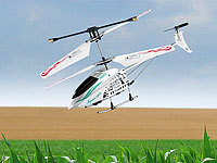 Simulus Ferngesteuerter 3,5-Kanal-Mini-Hubschrauber mit Gyro (Kanal C); Ferngesteuerter 4-Kanal Helikopter 
