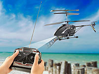 Simulus 3,5-Kanal-Hubschrauber mit Kamera "GH-300.cam"; Faltbarer WiFi-Quadrocopter mit HD-Kameras, Ferngesteuerte Mini-Helikopter 