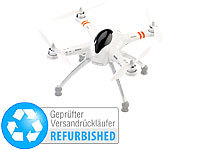 Simulus Quadrocopter QR-X350.PRO mit GPS (Versandrückläufer); Faltbarer WiFi-Quadrocopter mit HD-Kameras 