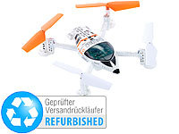Simulus Quadrocopter QR-W100S mit App-Steuerung und Kamera (Versandrückläufer); Faltbarer WiFi-Quadrocopter mit HD-Kameras, Ferngesteuerte Mini-Helikopter 