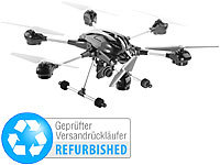 Simulus Hexacopter GH-60.clv mit Kamera, Fernbedienung (Versandrückläufer); Faltbarer WiFi-Quadrocopter mit HD-Kameras, Ferngesteuerte Mini-Helikopter 