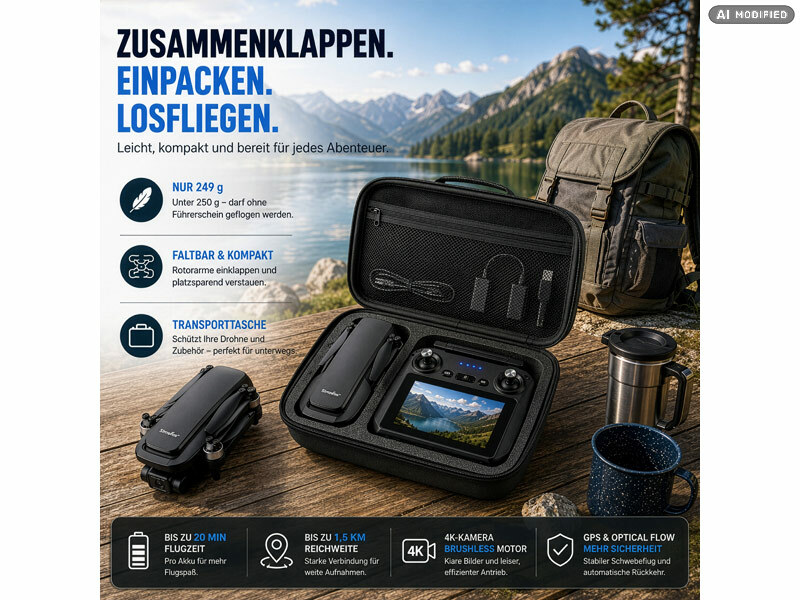 ; Faltbarer WiFi-Quadrocopter mit HD-Kameras Faltbarer WiFi-Quadrocopter mit HD-Kameras 